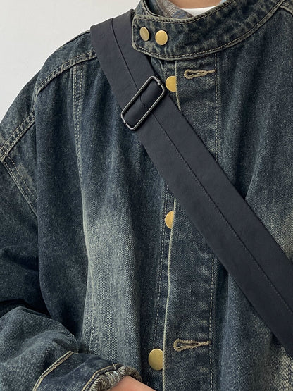 Vintage Wash Denim Jacket N0621