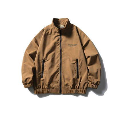 Simple Logo Blouson Light Outer N0634