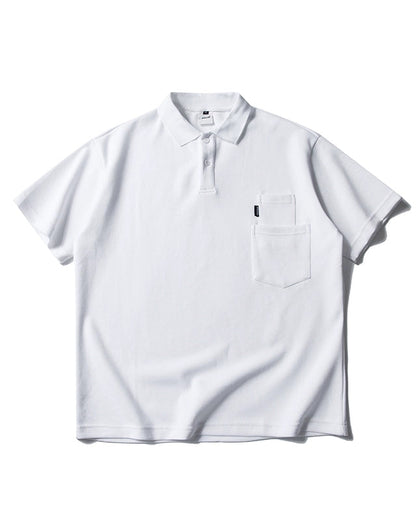 Minimal Design Pocket Polo Tee N0787