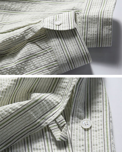 Simple Stripe Regular Shirt N0662