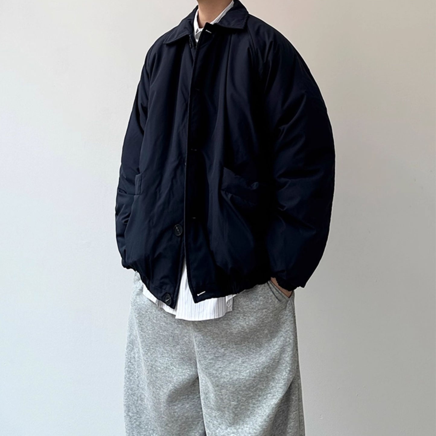 Volume Silhouette Light Outer Jacket N0972