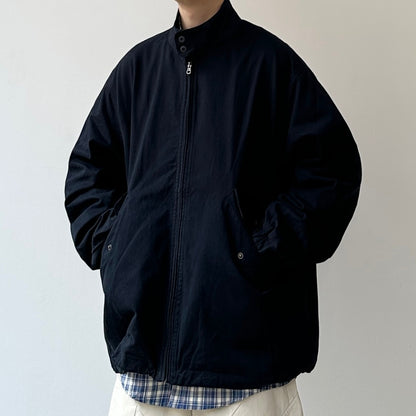 Military Loose Stand Collar Jacket N0953