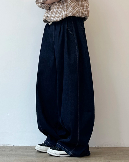 Retro Wide-Leg Jeans N0851