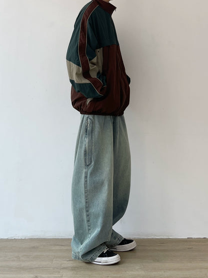 Color Block Light Outerwear N0623