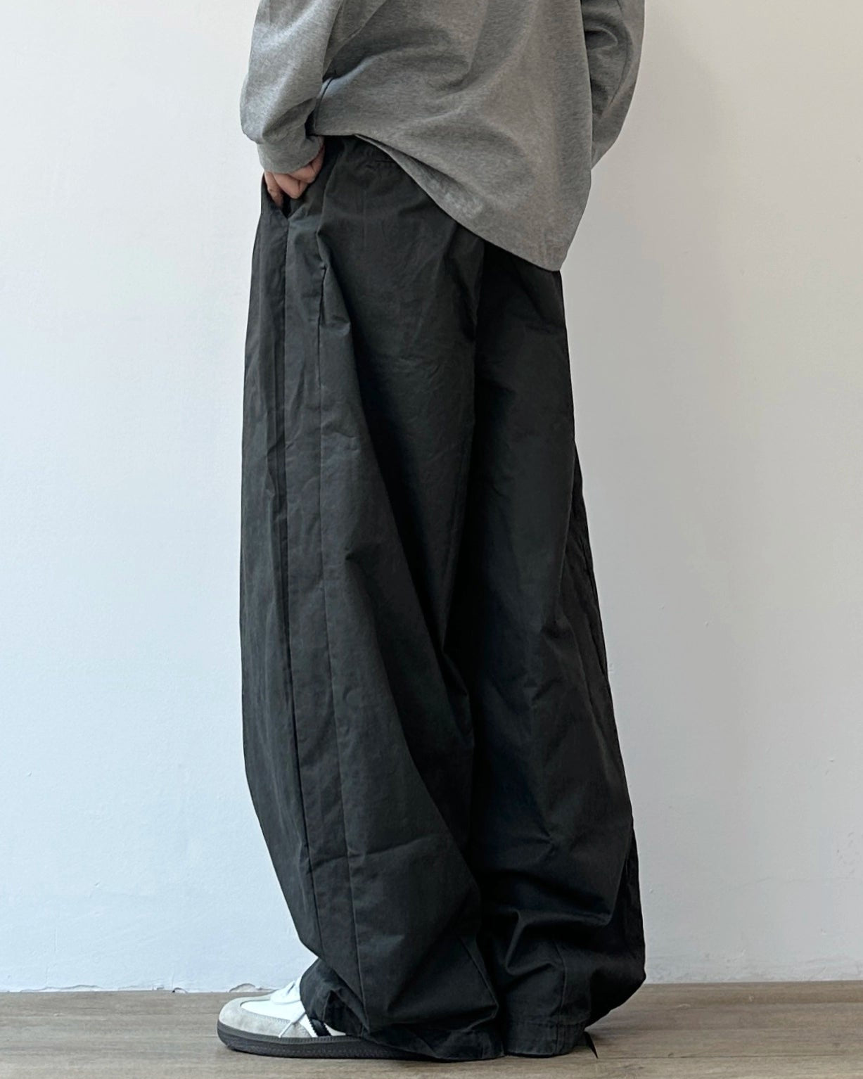 Balloon Wide Easy Pants N0900