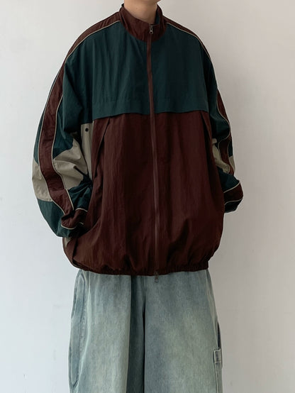 Color Block Light Outerwear N0623