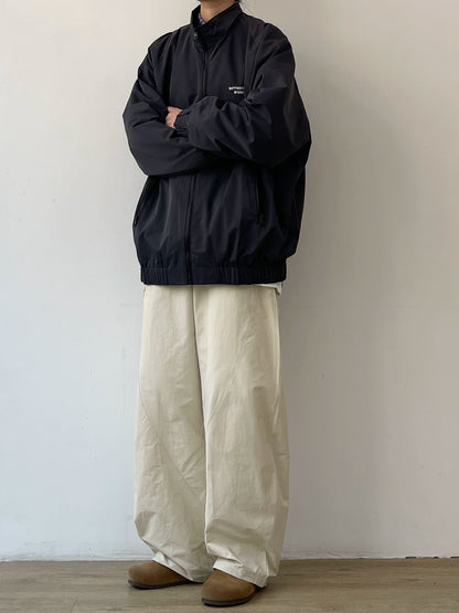 Simple Logo Blouson Light Outer N0634