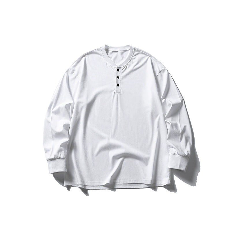 Loose Casual Long-sleeved T-shirt N0556