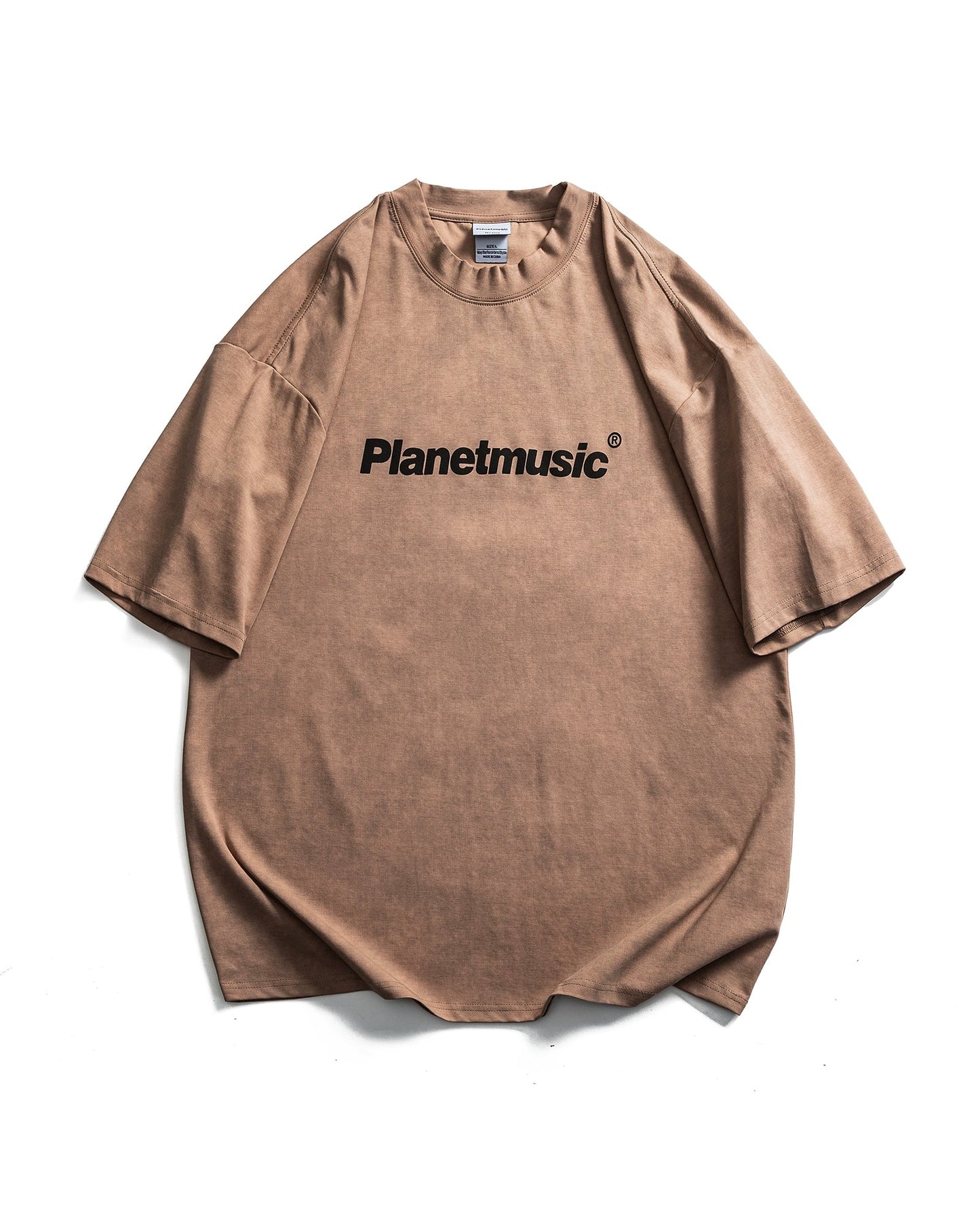 Earthtone Logo Print Short Sleeve T-Shirt N0826