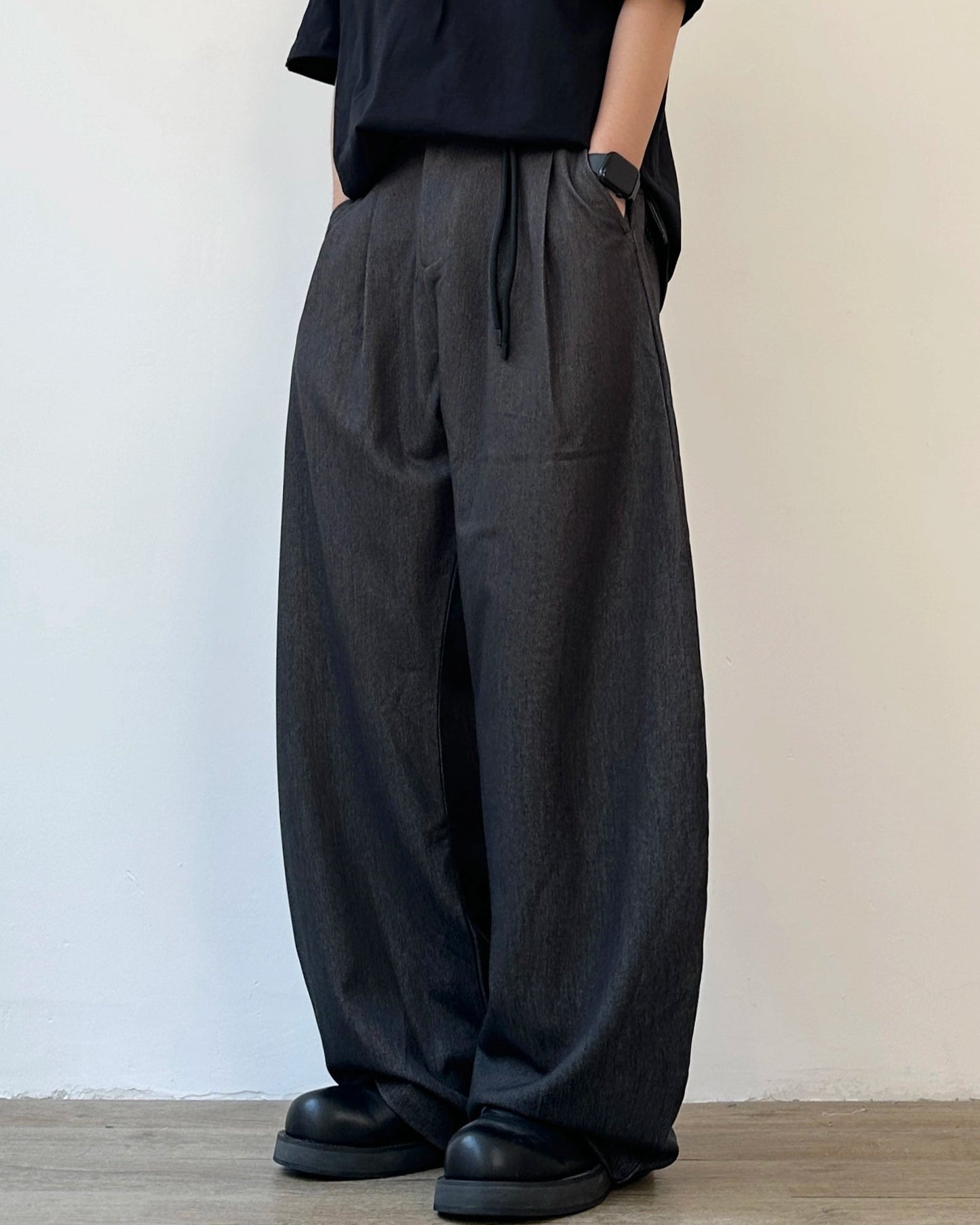 Retro Wide-Leg Casual Pants N0885