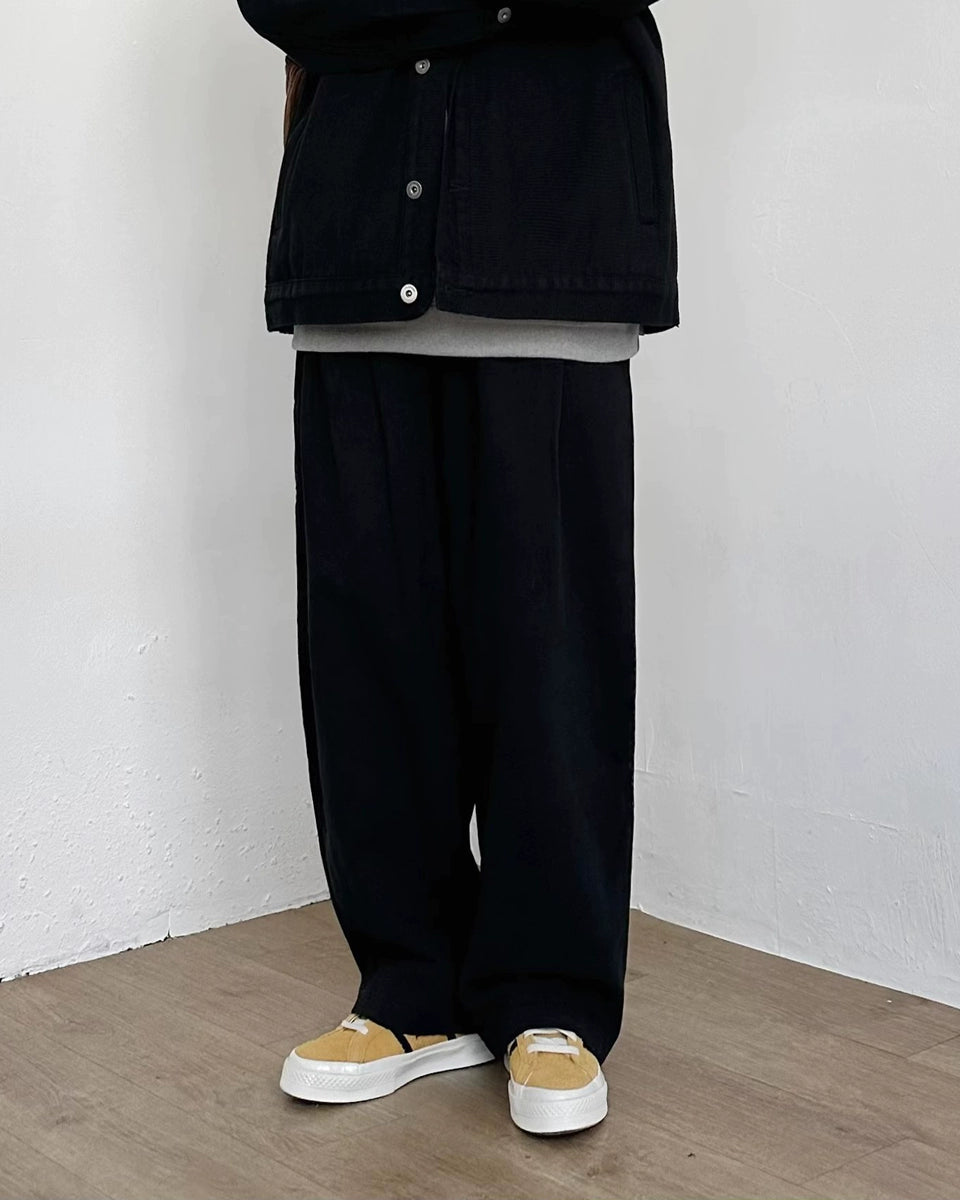 Hem Line Wide Pants N0691