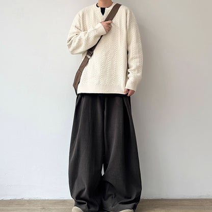 Drape Wide Balloon Pants N0975