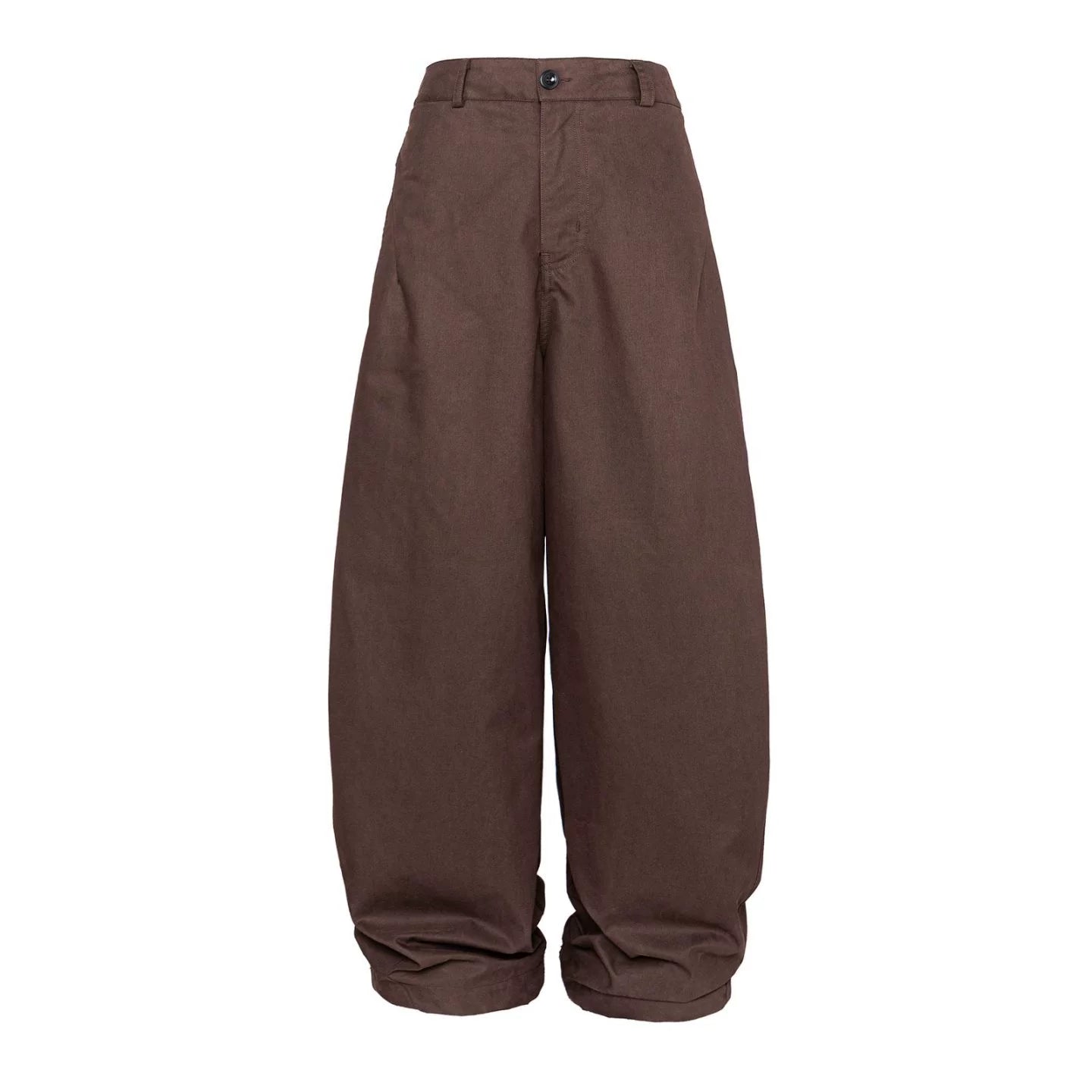 Balloon Silhouette Wide Pants N0974