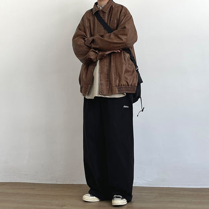 Dart Silhouette Wide Pants N0698