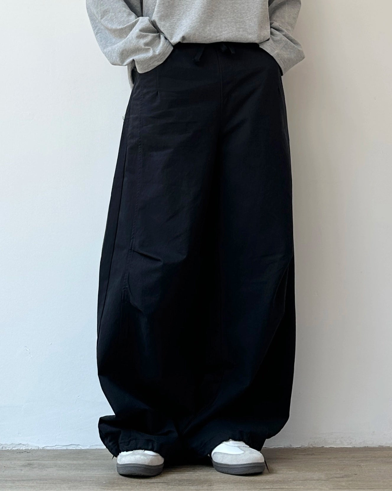 Retro Wide-Leg Work Pants N0854