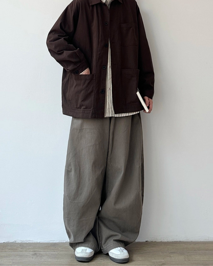 Volume Silhouette Wide Pants N0923