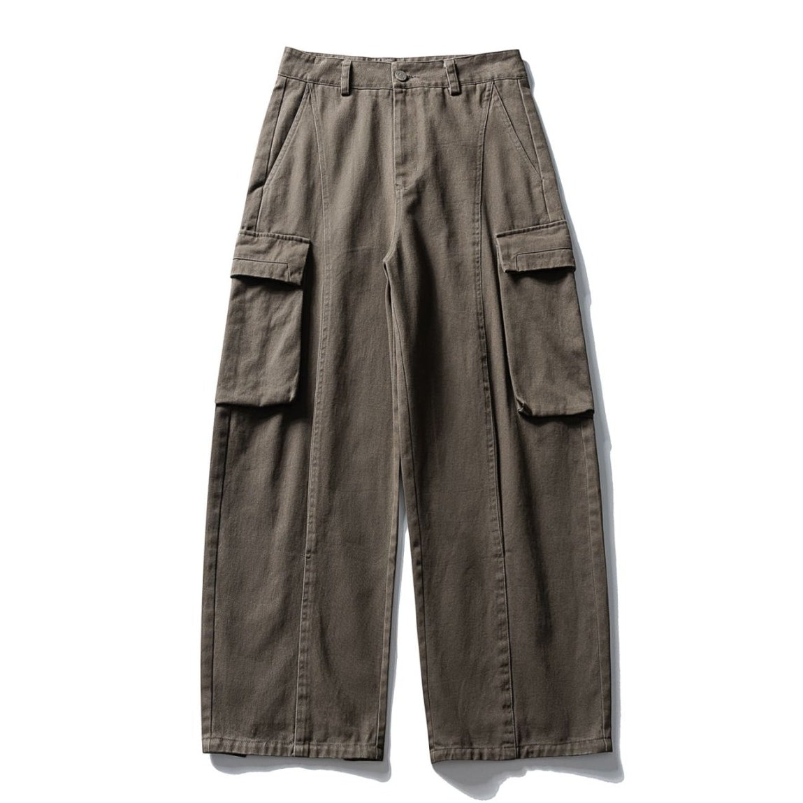 Wide Loose Silhouette Cargo Pants N0988