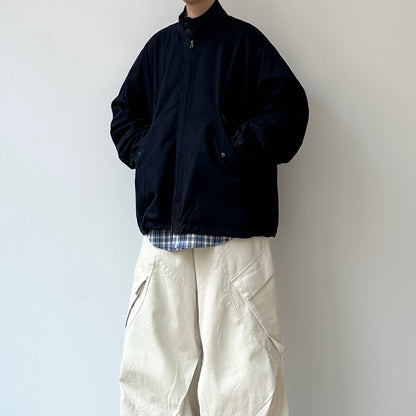 Military Loose Stand Collar Jacket N0953