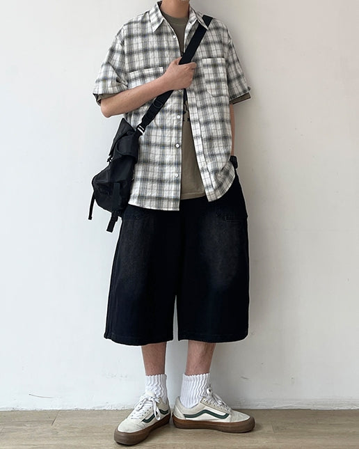 Classic Check Relaxed Shirt N0755