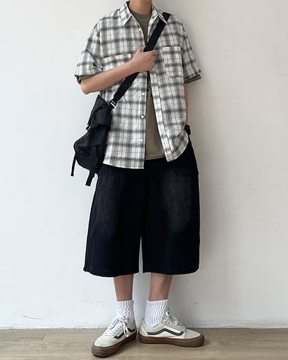 Classic Check Relaxed Shirt N0755