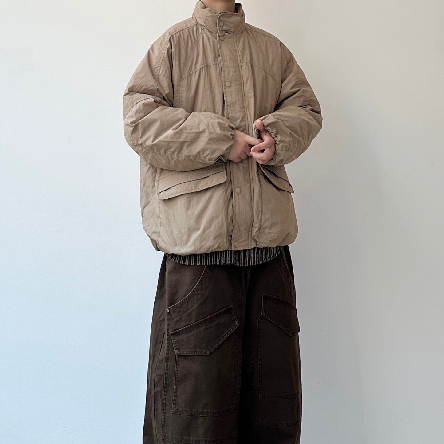 Volume Silhouette Light Jacket N0961