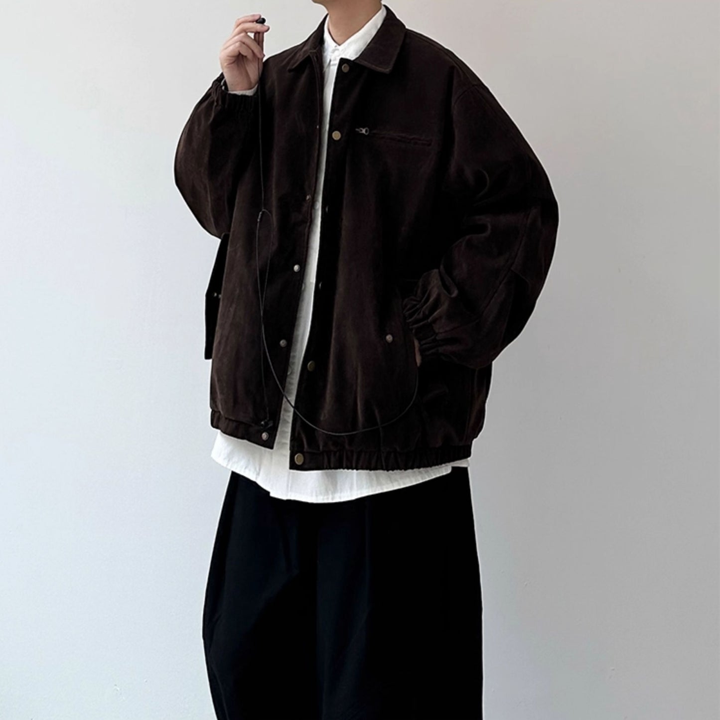 Vintage Like Suede Touch Jacket N0967