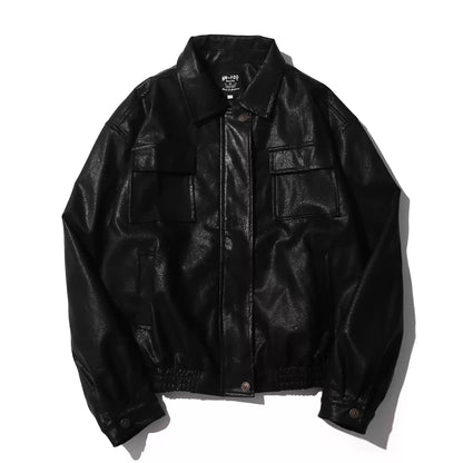 Motorcycle PU Leather Jacket N0411