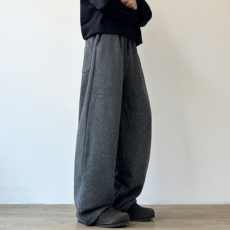 Wide Silhouette Drawstring Pants N1015