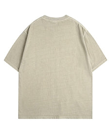 Faded Color Art Short Sleeve Tee N0762