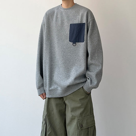 Pocket Accent Sweatshirt N1071