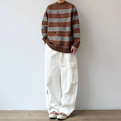 Wide Border Basic Line Knit N0983