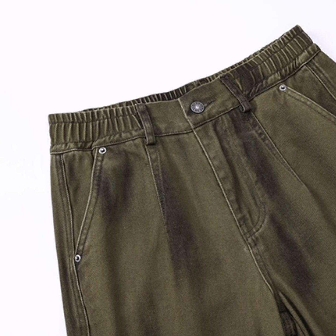 Dark Mode Wide Cargo Pants N0976