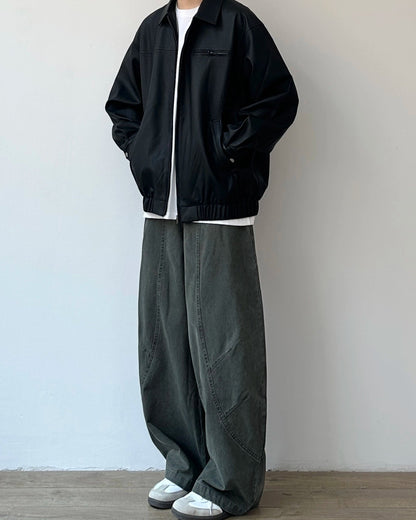 Volume Wide Silhouette Pants N0915