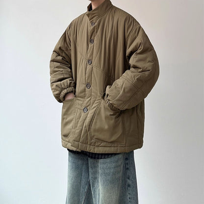 Military Line Quilting Jacket N0966