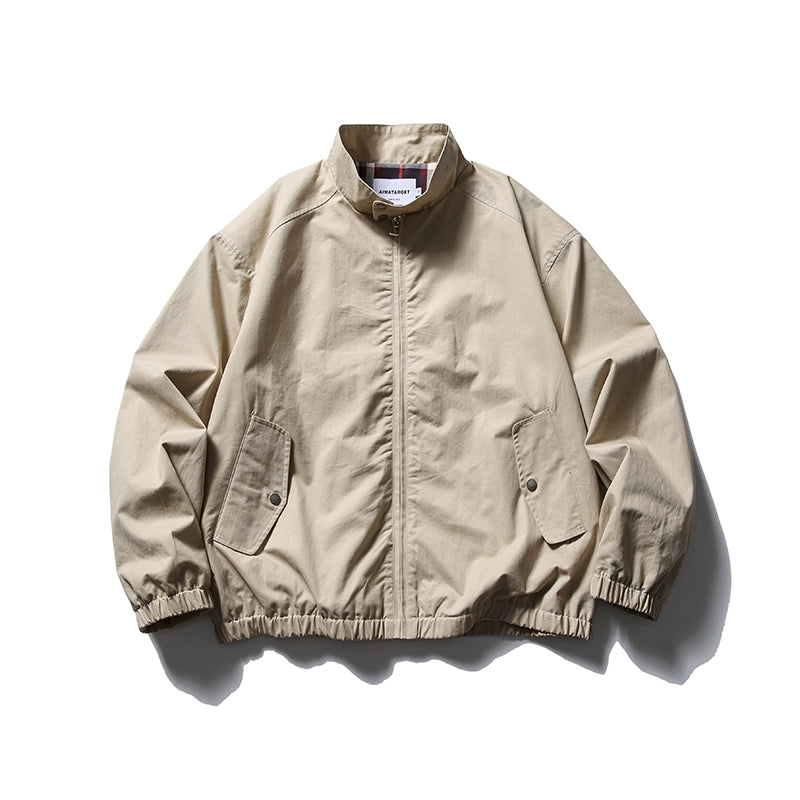 Oversized Silhouette Simple Jacket N0605