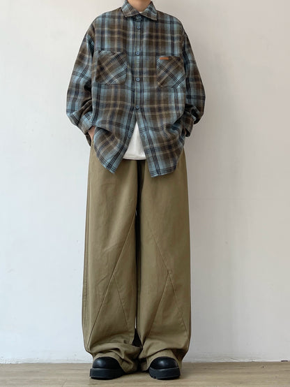 Oversized Wide Pants N0627