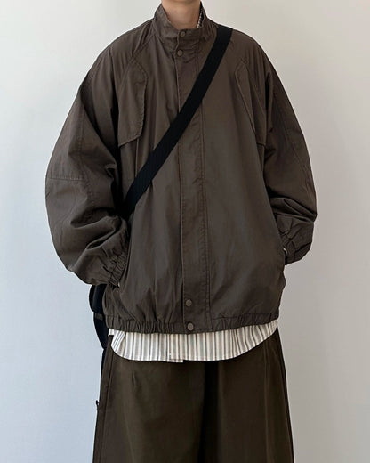 Retro Casual Workwear Jacket N0886