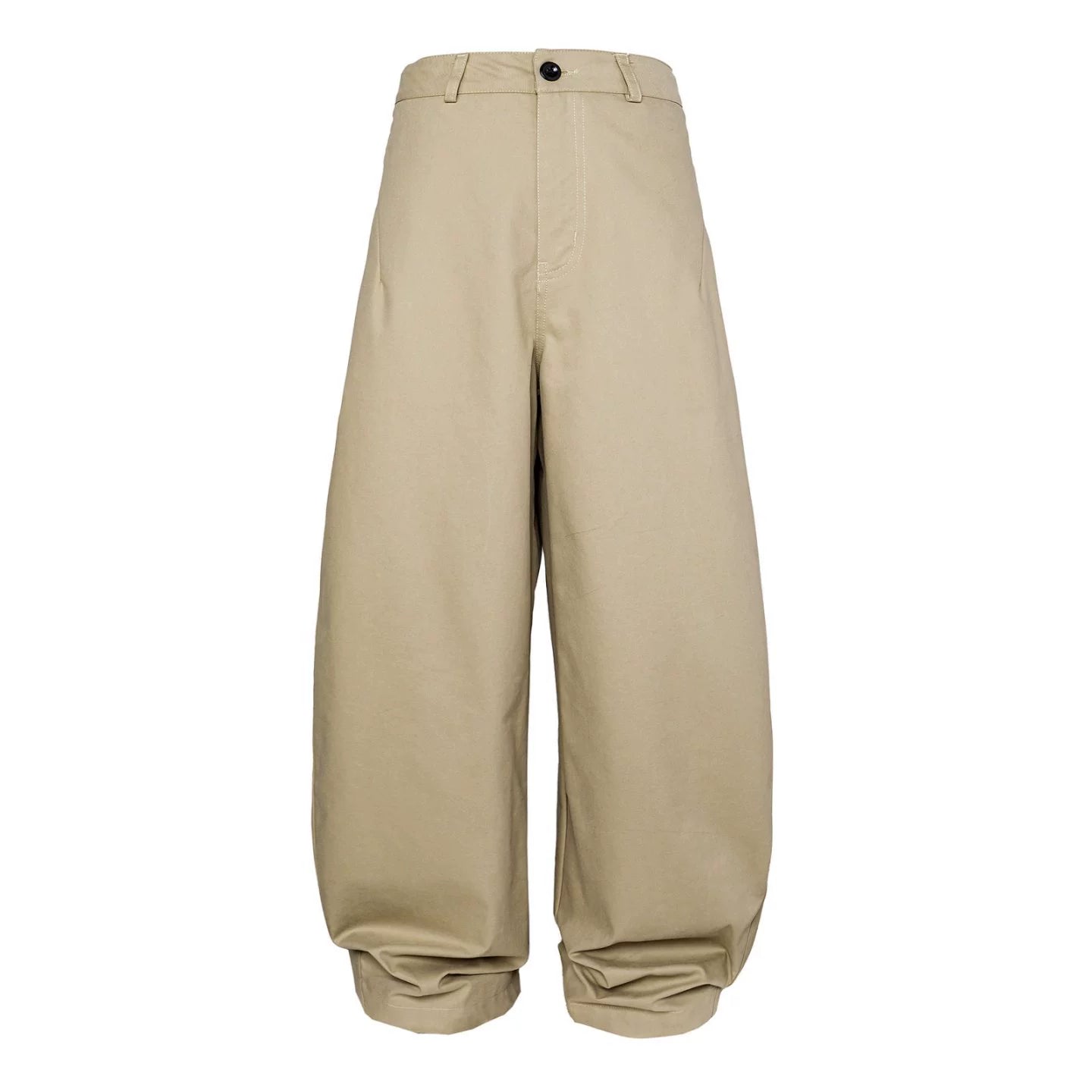 Balloon Silhouette Wide Pants N0974