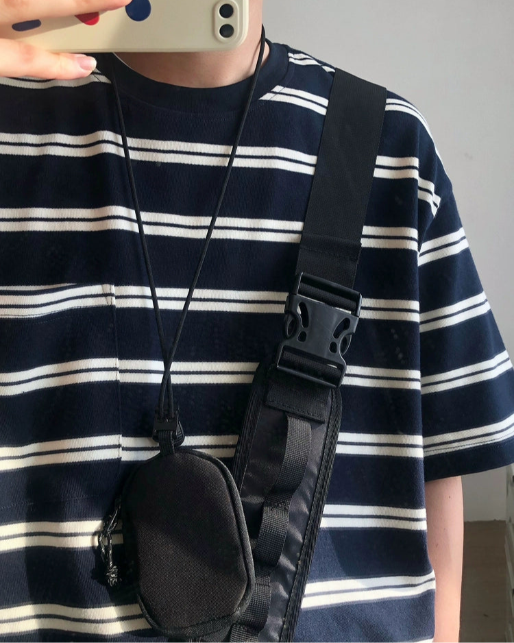 Stripe Oversized Tee N0829