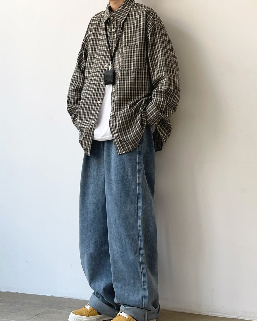 Classic Grid Regular Shirt N0670