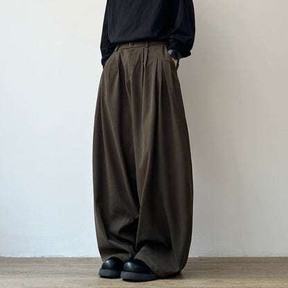 Volume Tuck Wide Cargo Pants N0958