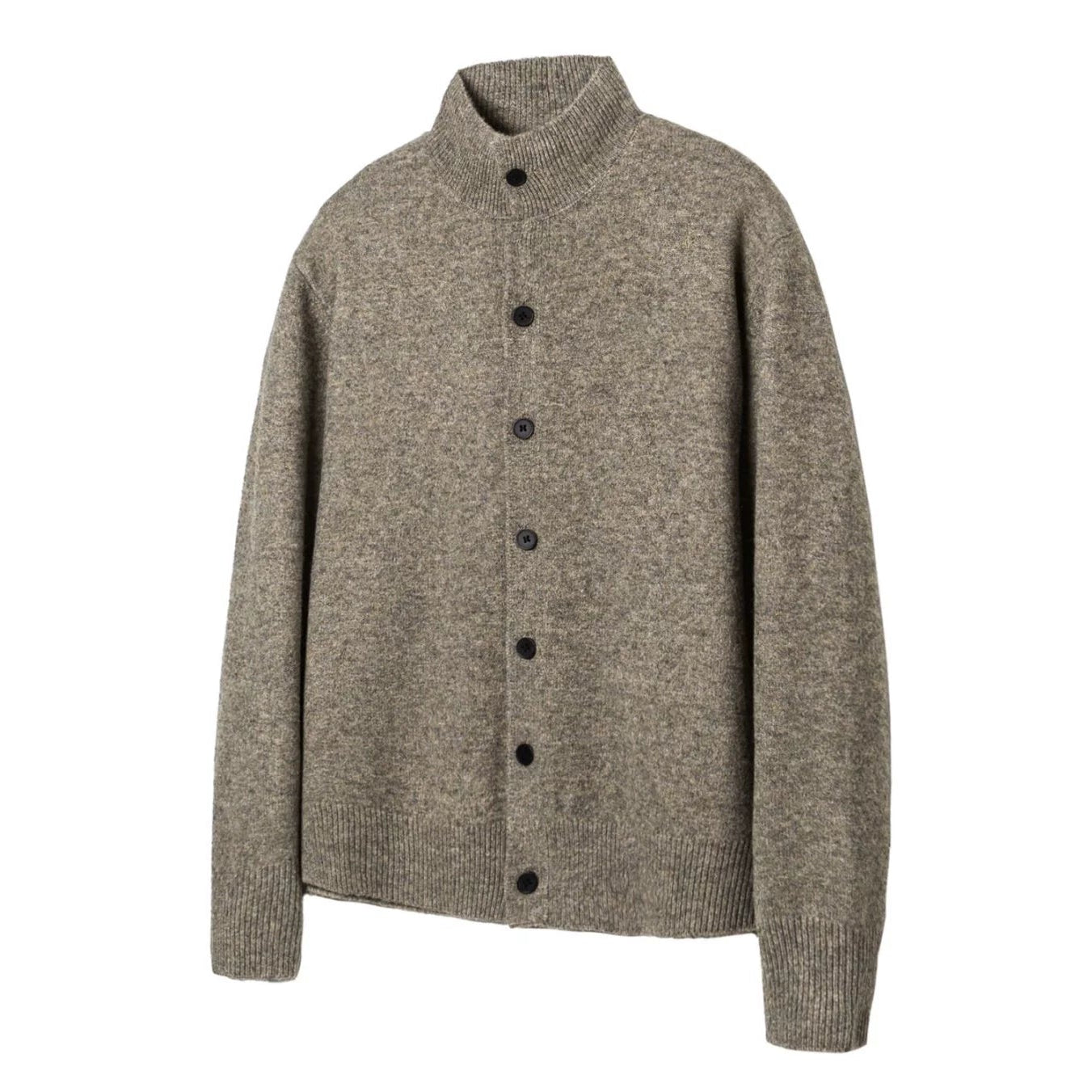 Mode High-Neck Button Cardigan N0979