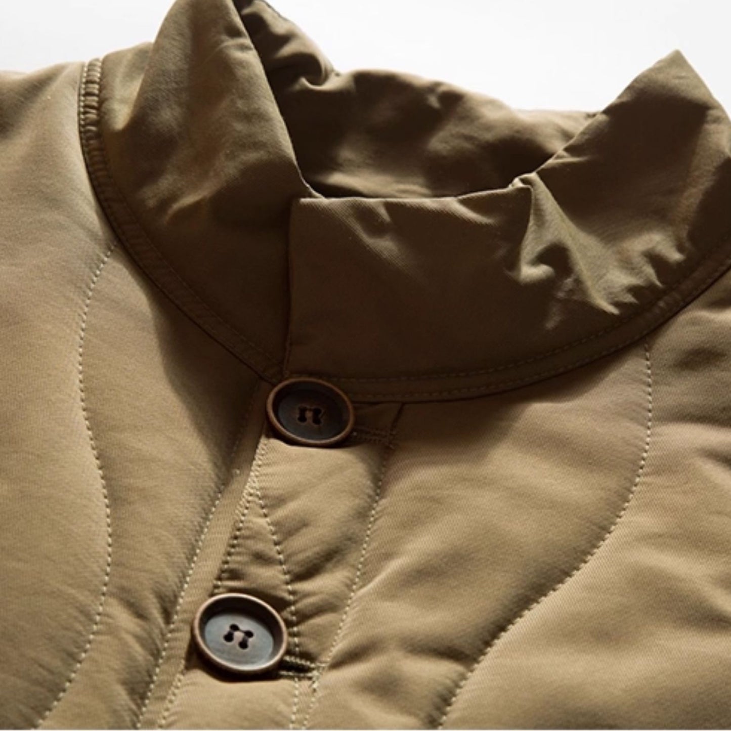 Military Line Quilting Jacket N0966