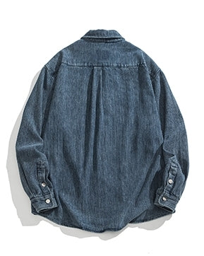 Relax Silhouette Denim Shirt N0618