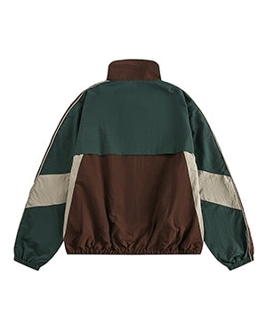 Color Block Light Outerwear N0623