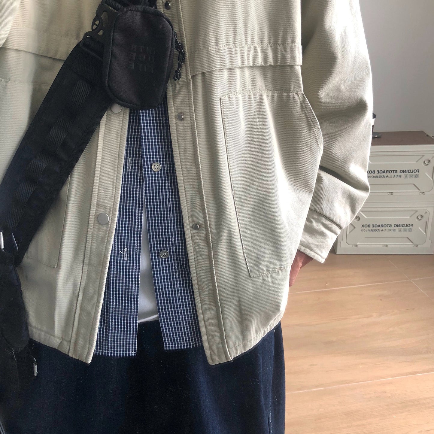 Simple Line Hybrid Jacket N0997