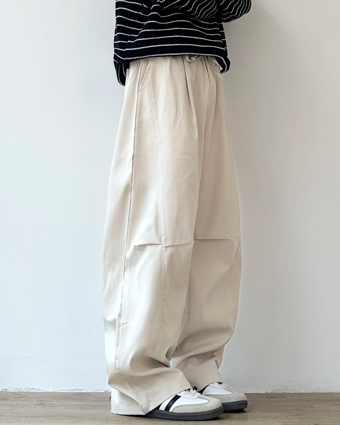 Retro Casual Wide-Leg Pants N0892