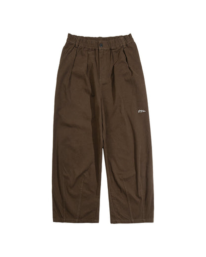 Dart Silhouette Wide Pants N0698