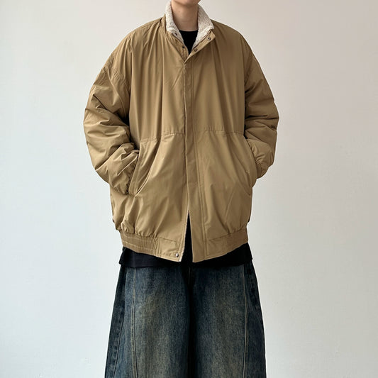 Relaxed Silhouette Stand Jacket N0960