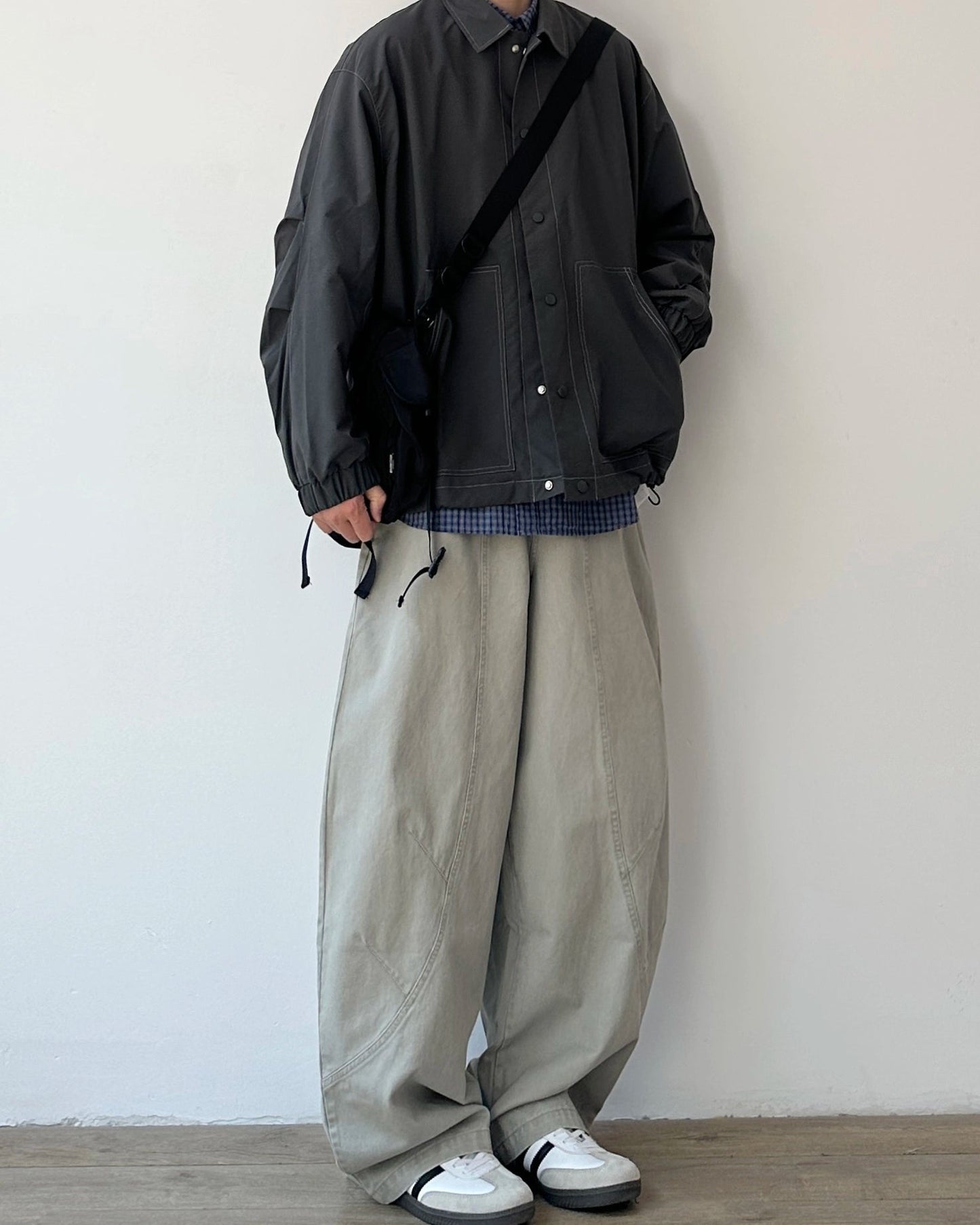 Oversize Silhouette Jacket N0911